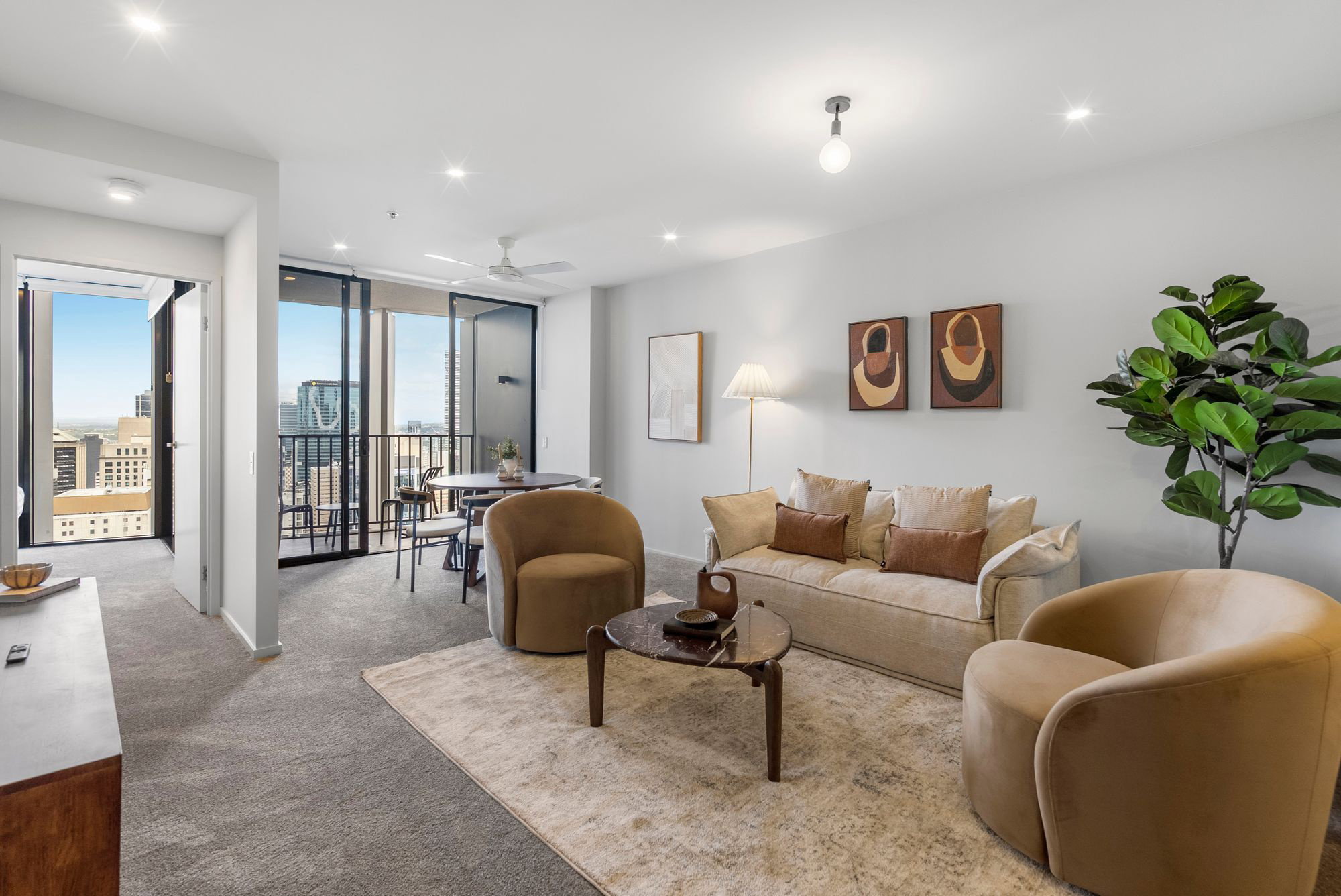Furnished 2 Bedroom Apartment in Brisbane City