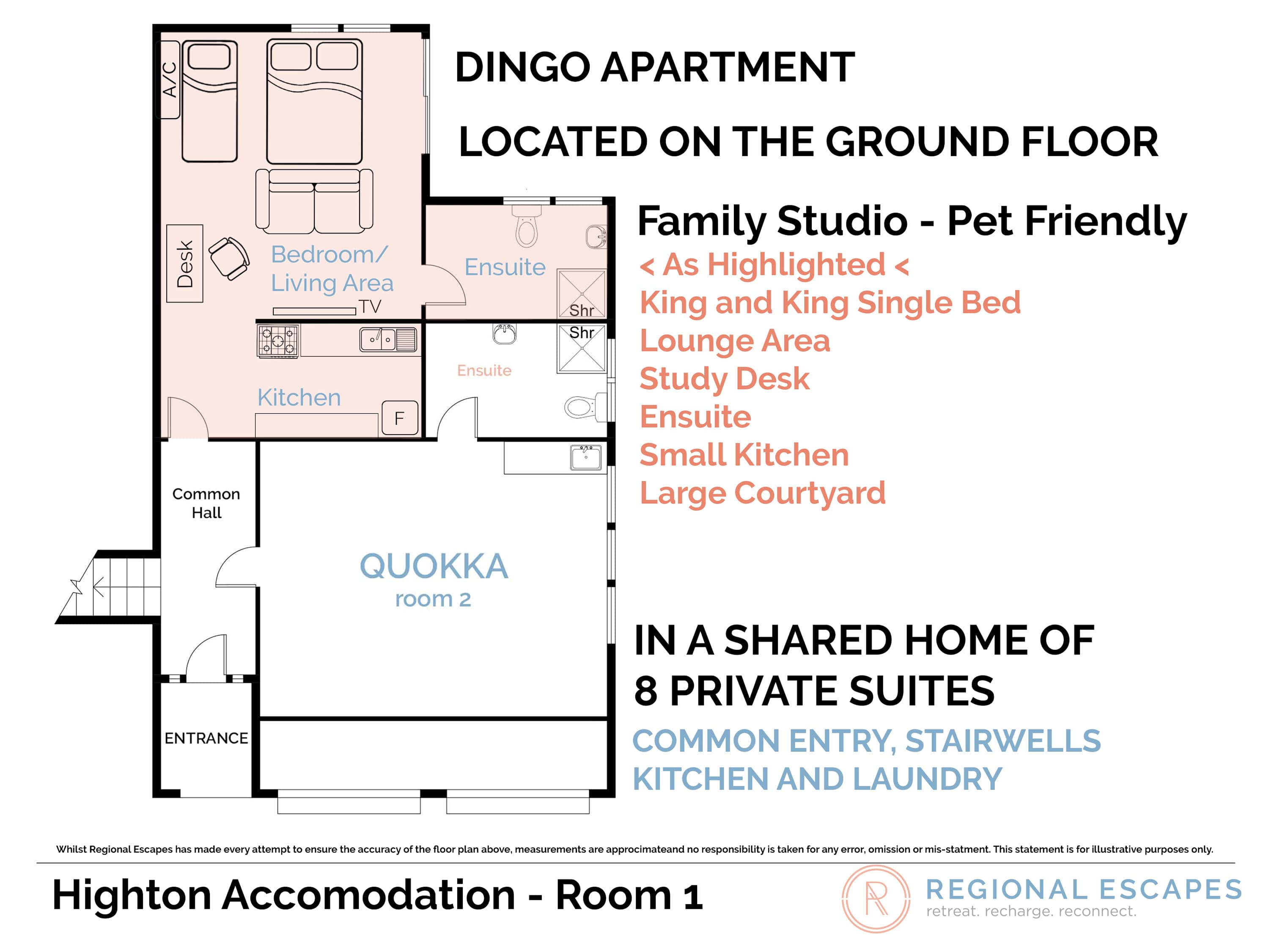 Furnished 1 Bedroom Apartment in Highton