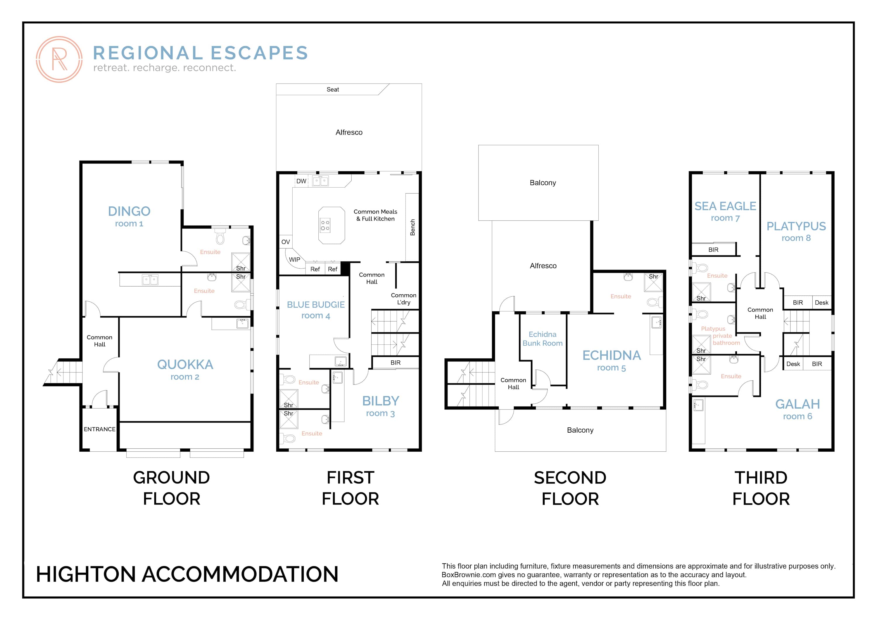 Furnished 8 Bedroom House in Highton